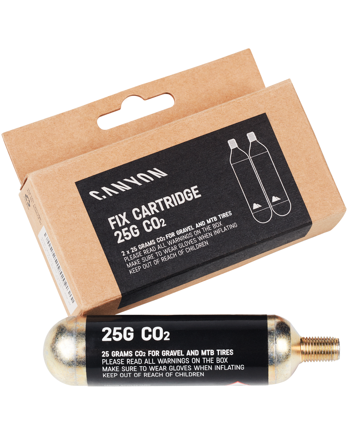 Canyon 25g CO₂ Cartridges