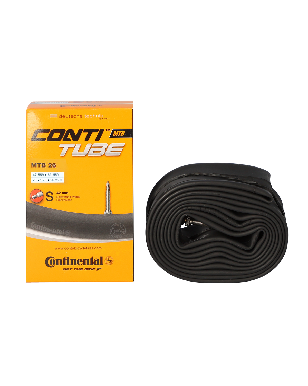 Continental 26" 1.75 - 2.5" Tube for MTB
