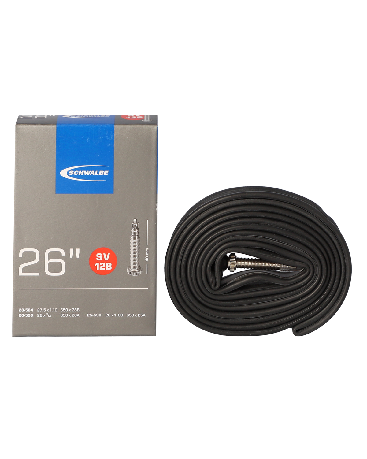 Schwalbe 26“/27.5“  23 – 28 mm Tube for Road