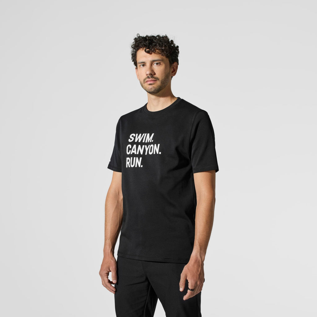 Canyon Swim.Canyon.Run Men's T-Shirt