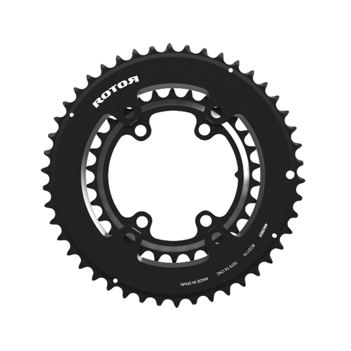 Rotor Round Rings 2-speed 80/110mm 4-Hole Gravel Chainrings