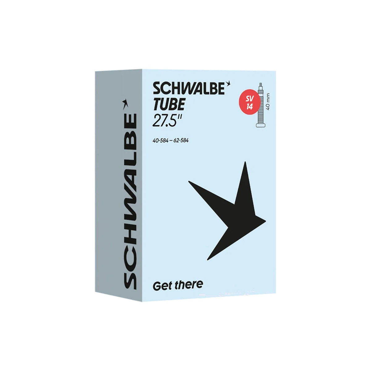 Schwalbe Inner Tube - No. 14 | 27.5"/650B - 40/62-584 | SV 40mm